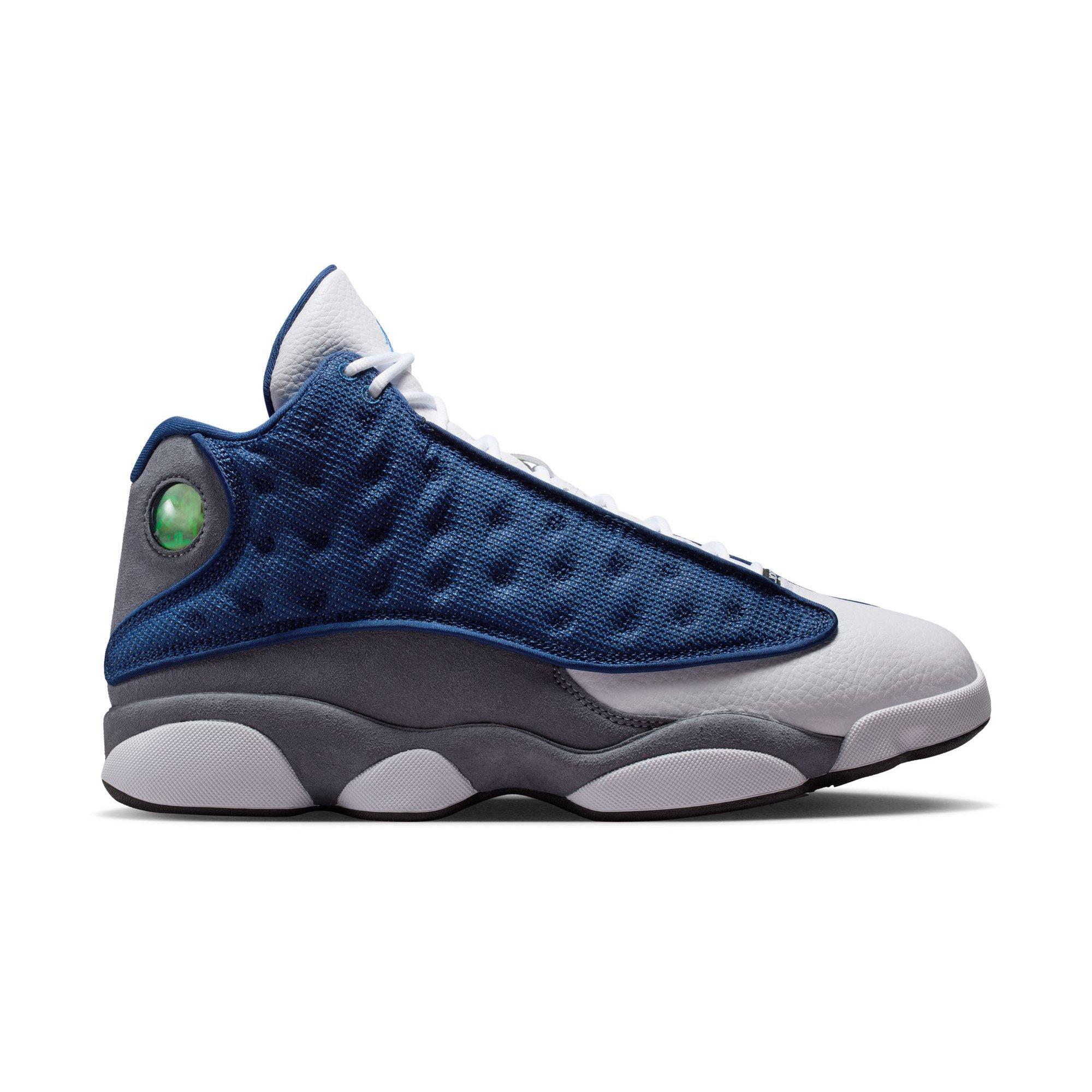 Jordan 13 Retro "Navy and Flint Grey" Men's Shoe - NAVY/UNIVERSITY BLUE/FLINT GREY/WHITE
